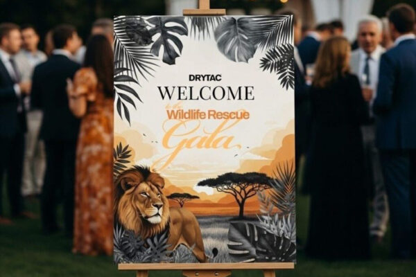 Drytac tilbyder et selvklæbende papir til indendørs skilteløsninger